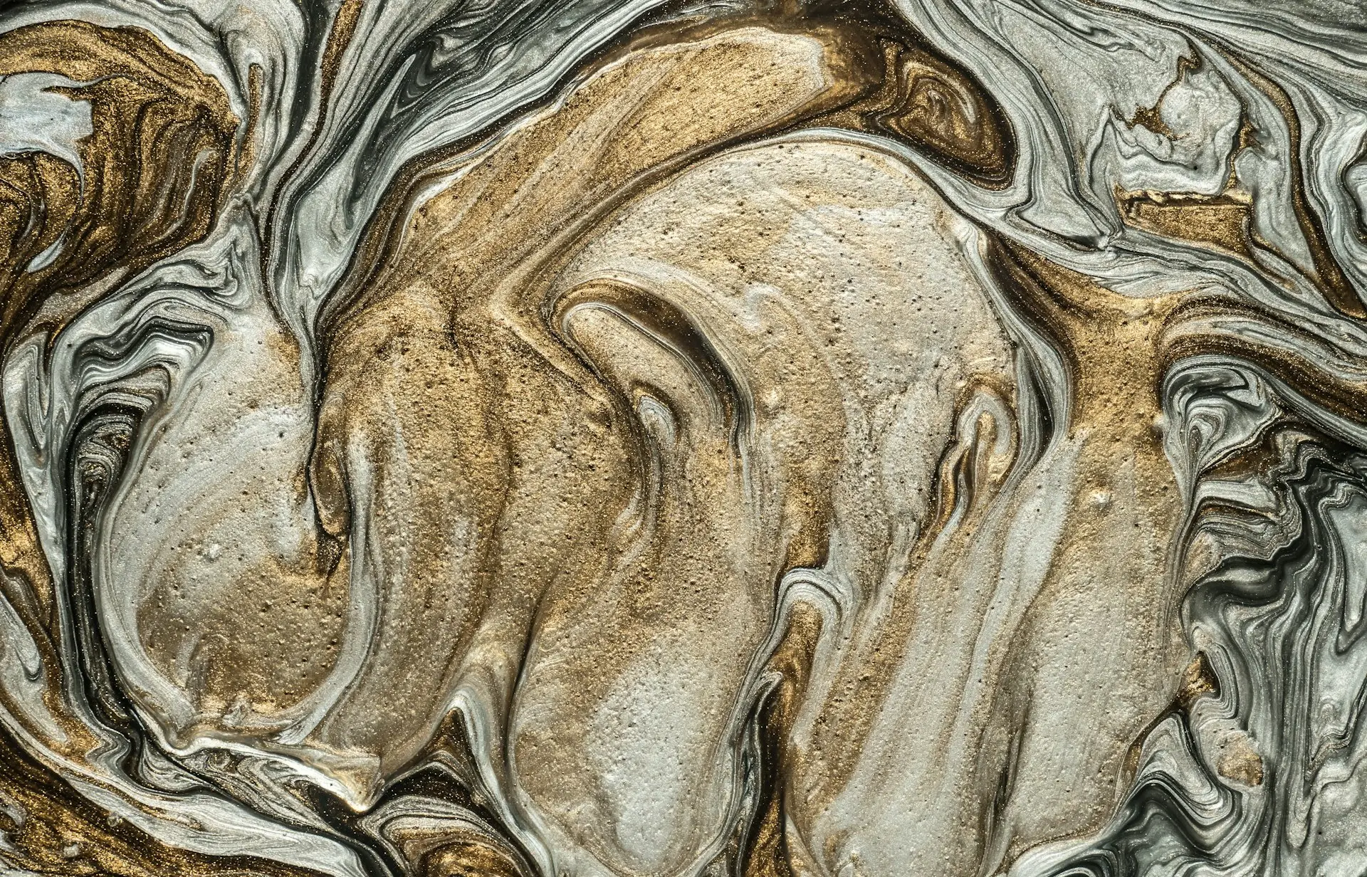 brown and gray abstract painting